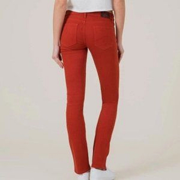 Burnt 🍊  Anthro lily skinny Jeans - Picture 5 of 7